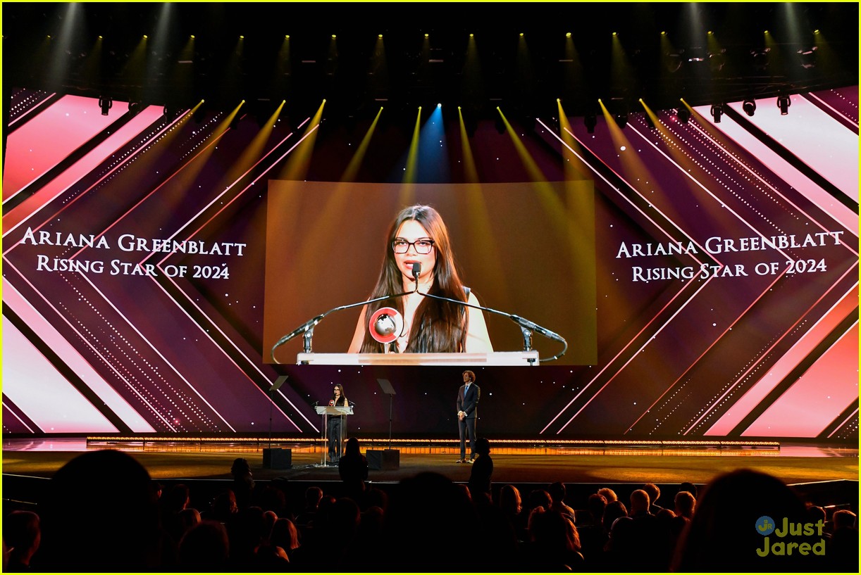 Ariana Greenblatt Honored With Rising Star at CinemaCon Awards 2024