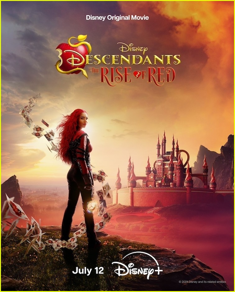 Disney Debuts 'Descendants: The Rise of Red' Premiere Date & New Teaser - Watch Now!