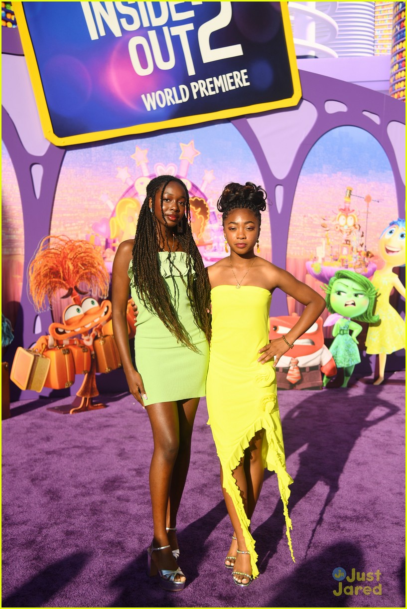 Kylie Cantrall Reunites With 'HSMTMTS' Co-Stars at 'Inside Out 2' Premiere