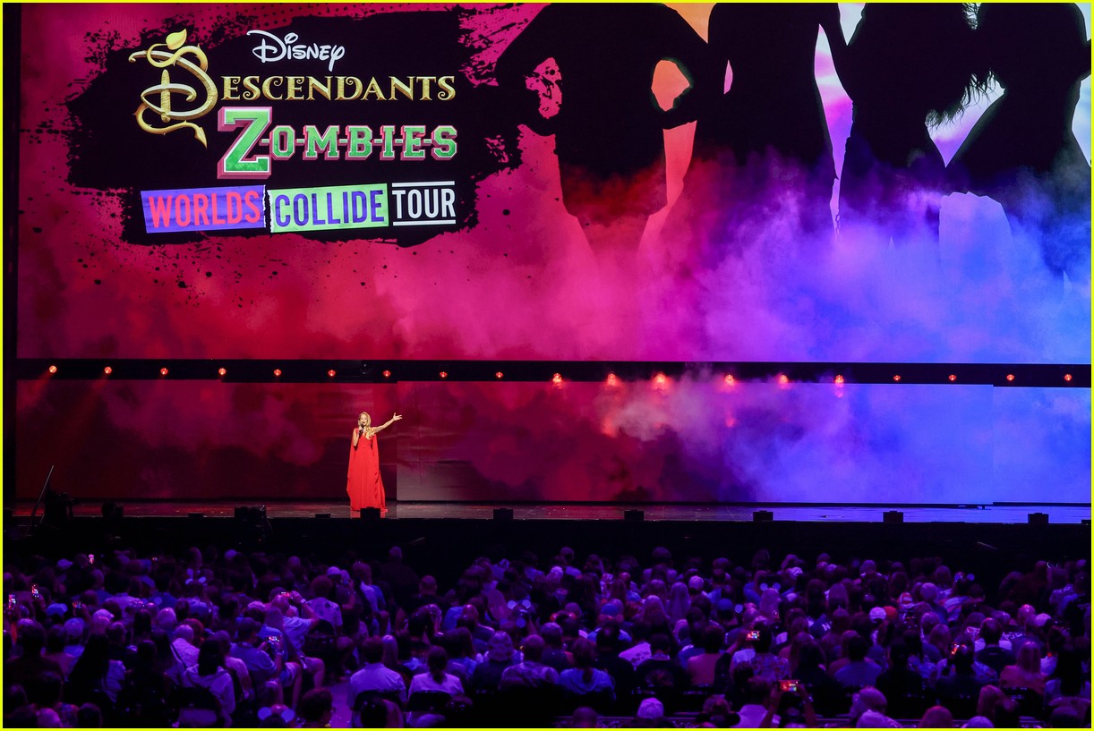 'Descendants: The Rise of Red' & 'Zombies 4' Tour Announced, Stars Hit Up D23!