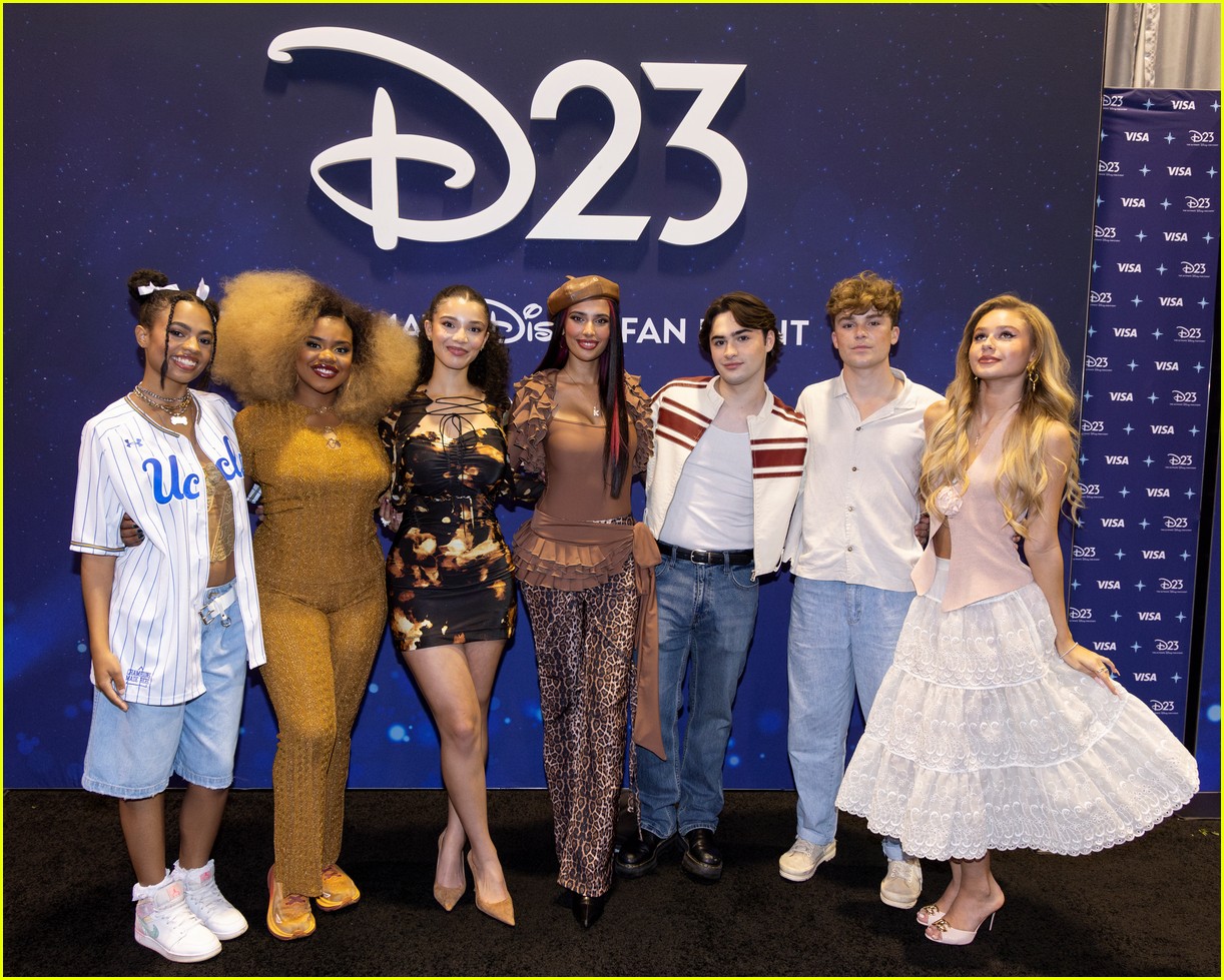 'Descendants: The Rise of Red' & 'Zombies 4' Tour Announced, Stars Hit Up D23!