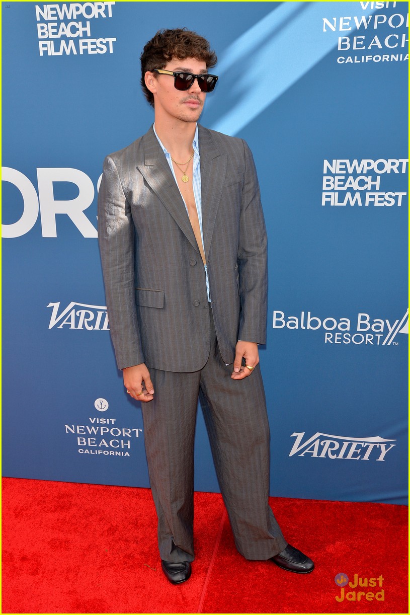 Noah Beck & Siena Agundong Screen New Movie 'Sidelined: The QB & Me' at Newport Beach Film Festival