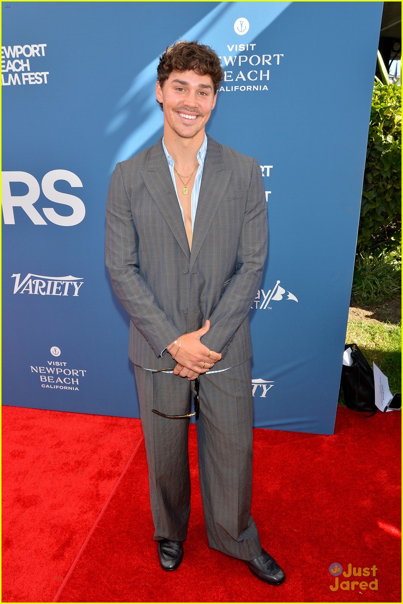 Noah Beck & Siena Agundong Screen New Movie 'Sidelined: The QB & Me' at Newport Beach Film Festival