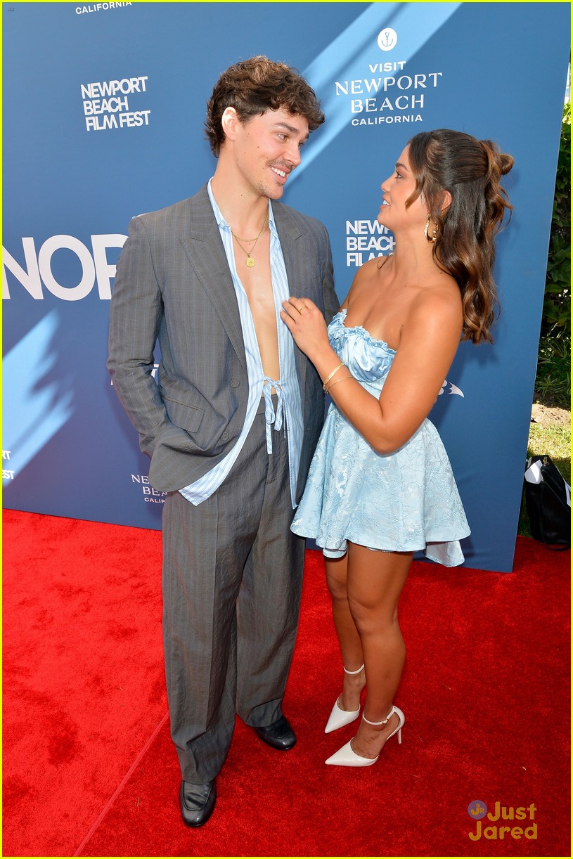 Noah Beck & Siena Agundong Screen New Movie 'Sidelined: The QB & Me' at Newport Beach Film Festival