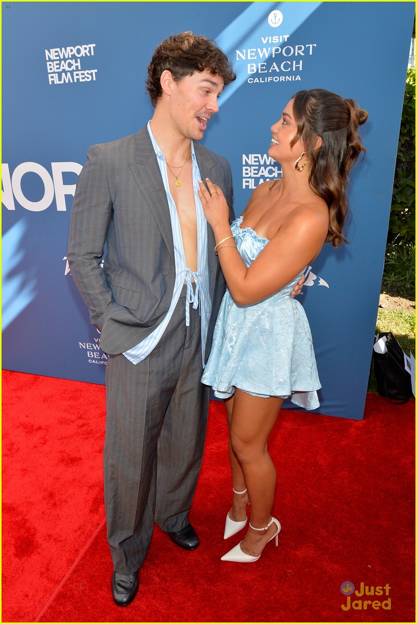 Noah Beck & Siena Agundong Screen New Movie 'Sidelined: The QB & Me' at Newport Beach Film Festival