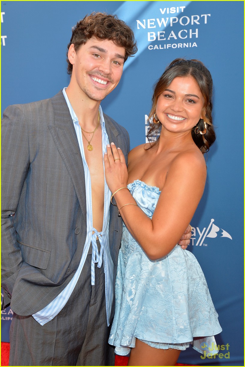 Noah Beck & Siena Agundong Screen New Movie 'Sidelined: The QB & Me' at Newport Beach Film Festival