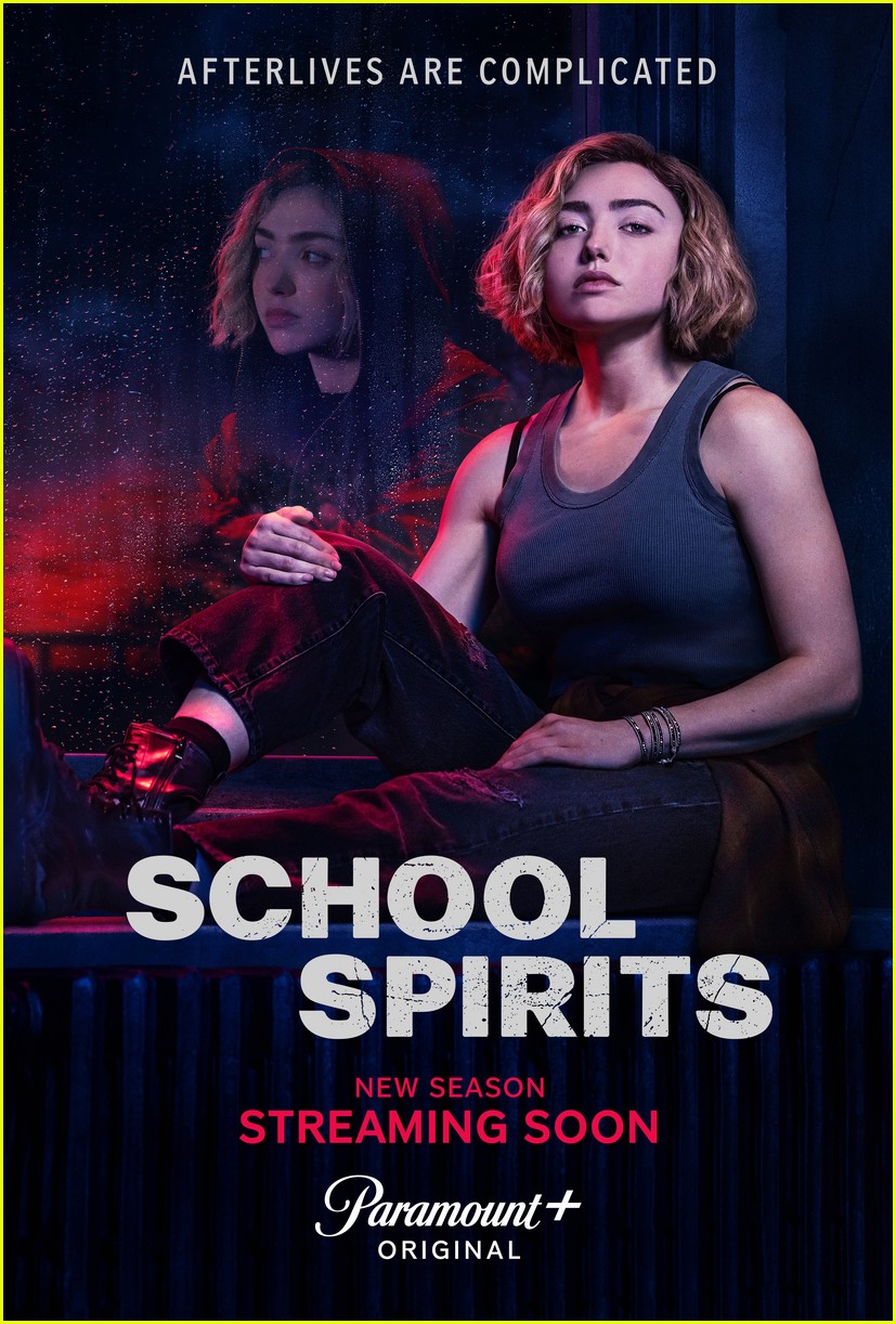 Peyton List & 'School Spirits' Cast Attend New York Comic Con, Unveil First Look at Season 2