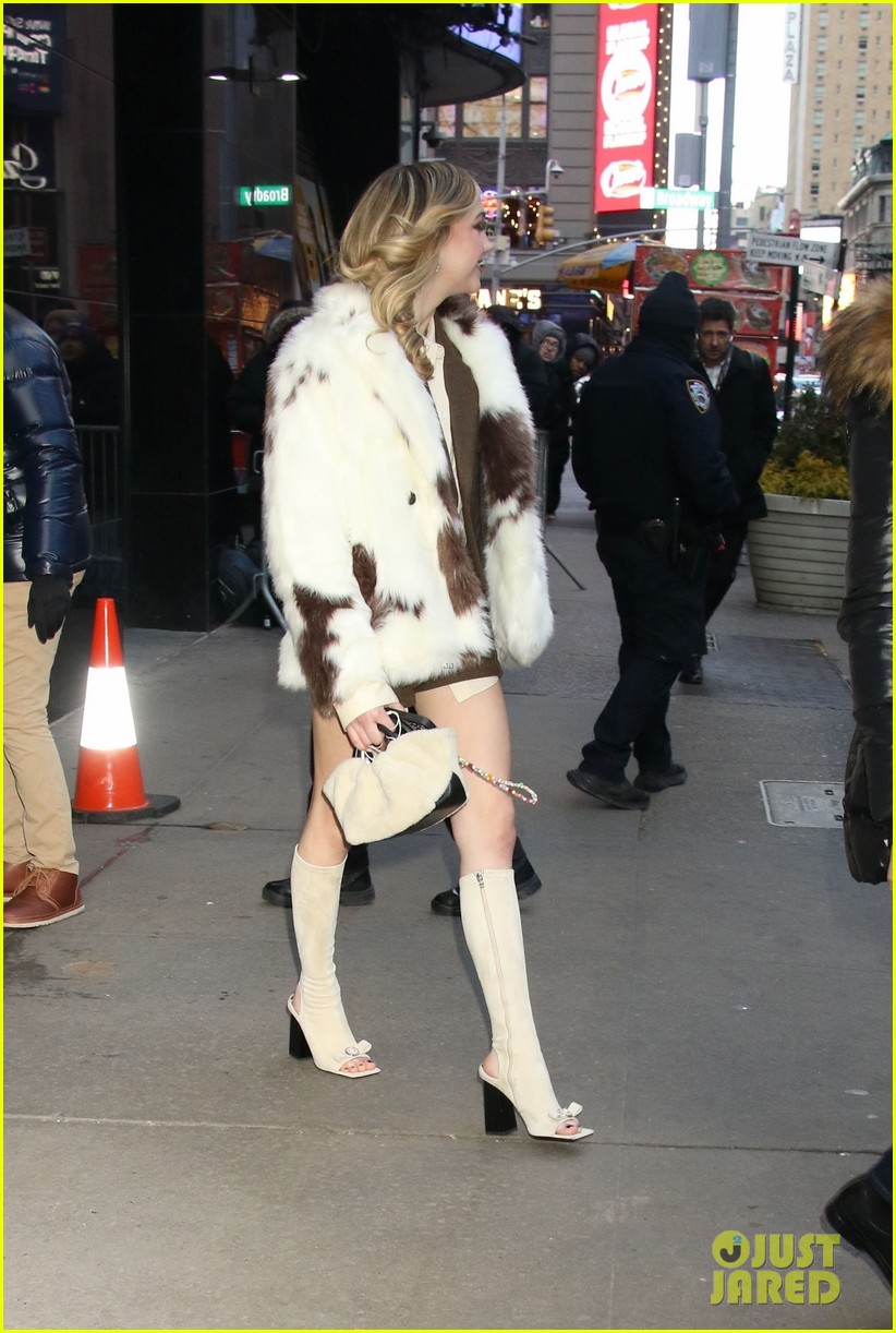 Jayden Bartels Dons Fur Coat While Stepping Out to Promote 'Goosebumps: The Vanishing'